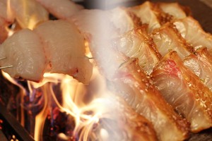 わら焼き